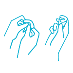 2. Fold & Hold