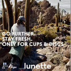 Lunette Cup Wipes 20-pack