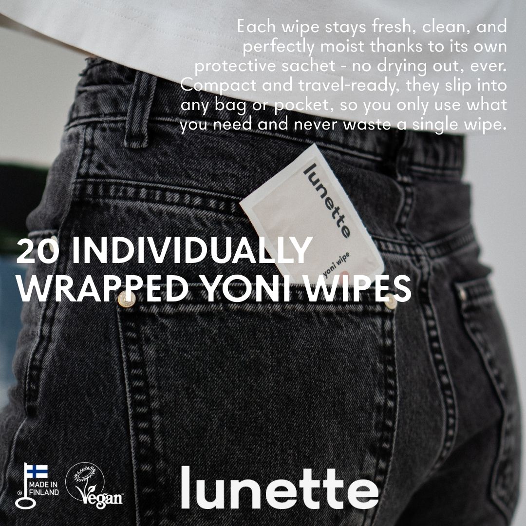 Lunette Yoni Wipes 20-pack