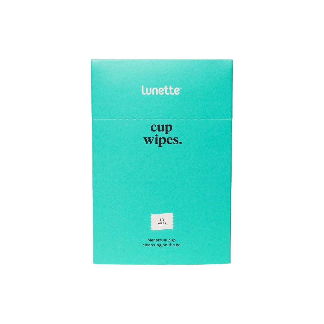 Lunette Cup Wipes 10-pack