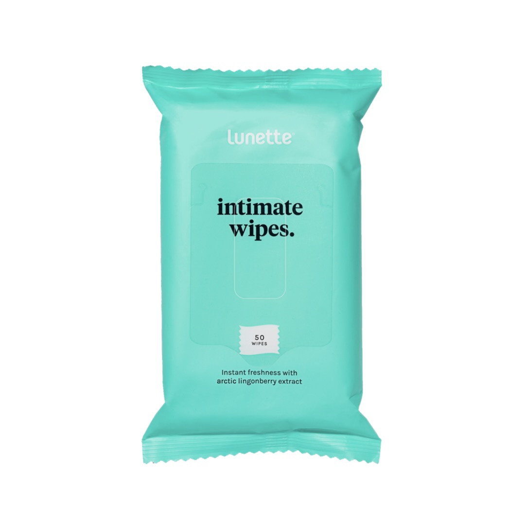 Lunette Intimate Wipes 50-pack 50%off
