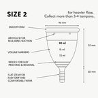 Lunette Period Cup Clear